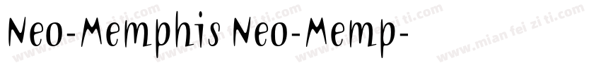 Neo-Memphis Neo-Memp字体转换